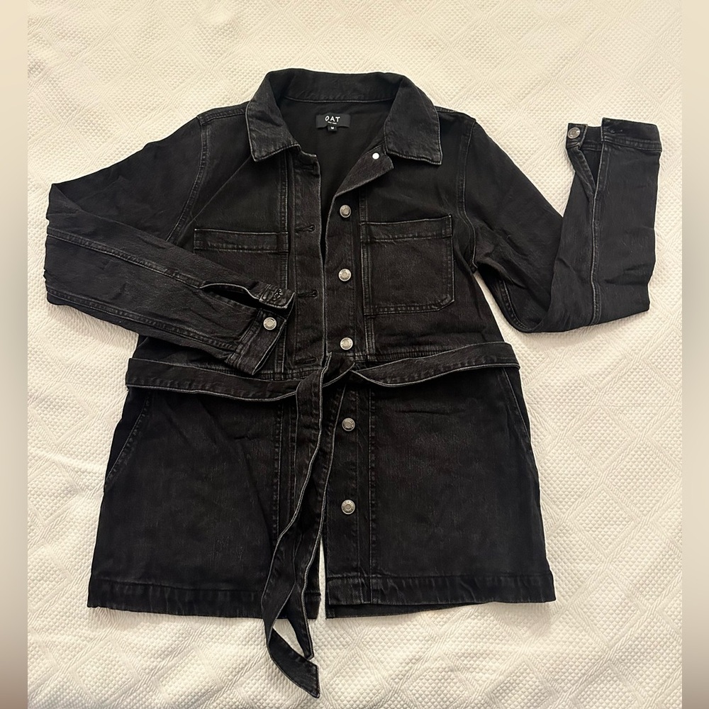 OAT black Denim Jacket